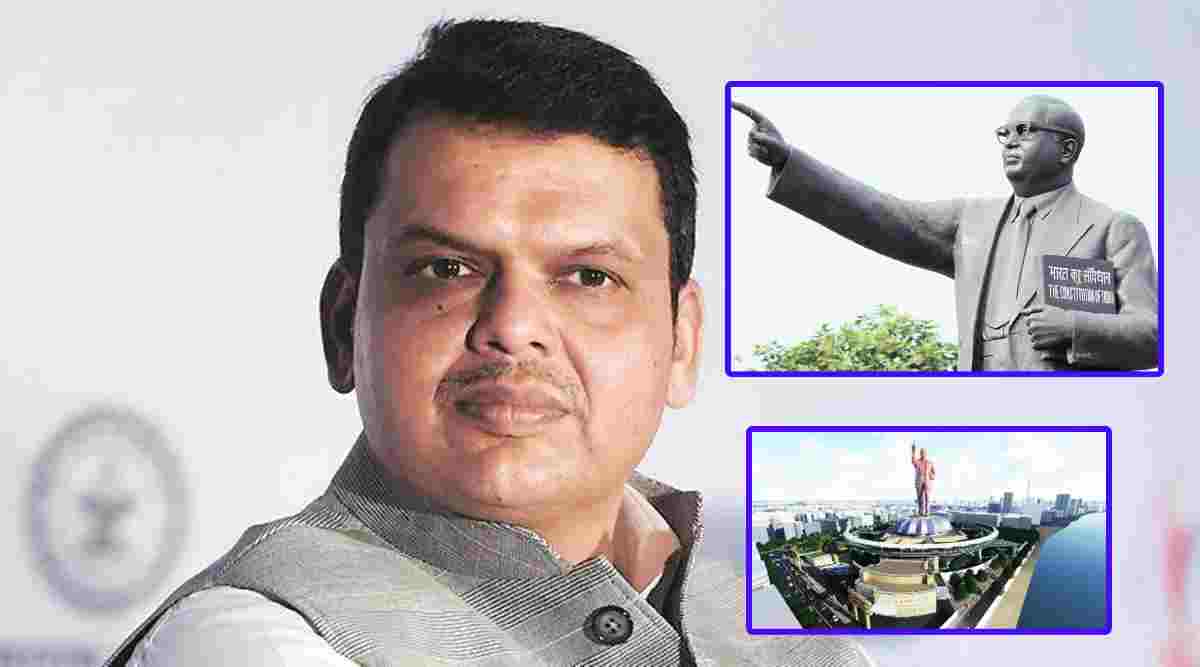 devendra fadnavis and dr babasaheb ambedkar