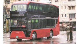 double decker ac bus