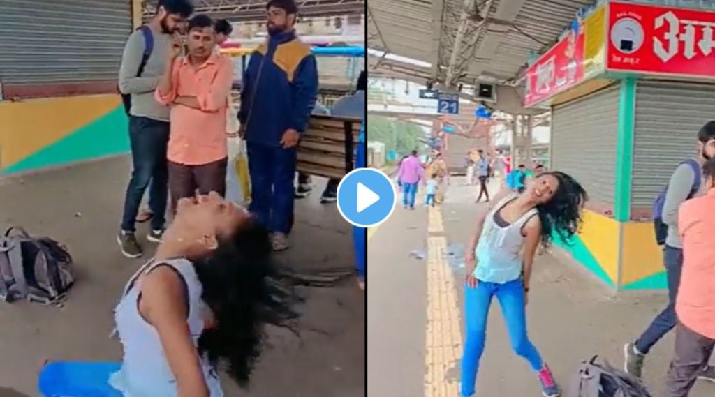 girl dance viral video