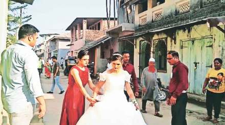 christian bride vote in gram panchayat election