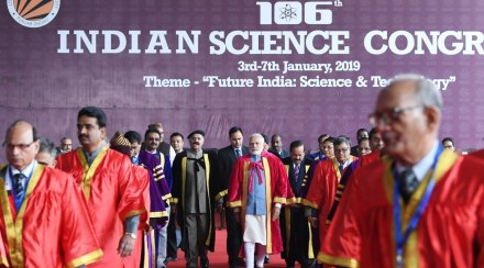Prime Minister Narendra Modi, Indian Science Congress