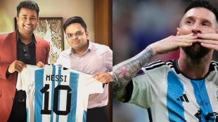 Jai Shah's recognition of Argentina's star player Messi's jersey directly at home