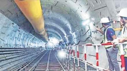 metro 3 completes 100 percent tunnel work