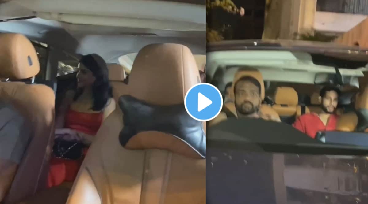 navya naveli nanda and siddhant chaturvedi spotted together