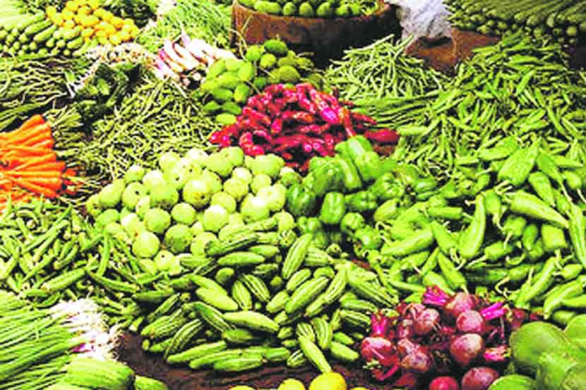 Drop in Cabbage green pea price in APMC