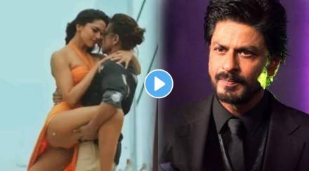 pathaan controversy shah rukh khan video viral