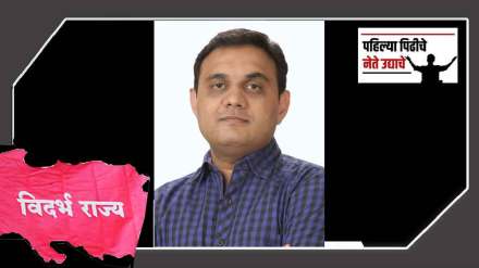 young politician highly educated nitin ronghe
