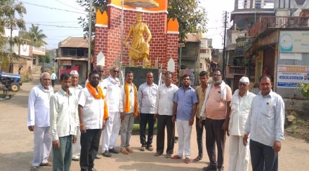 Buldana Kelavad villagers criticizes prasad lad after comments on shivaji maharaj