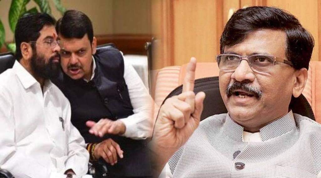 sanjay raut slams eknath shinde government