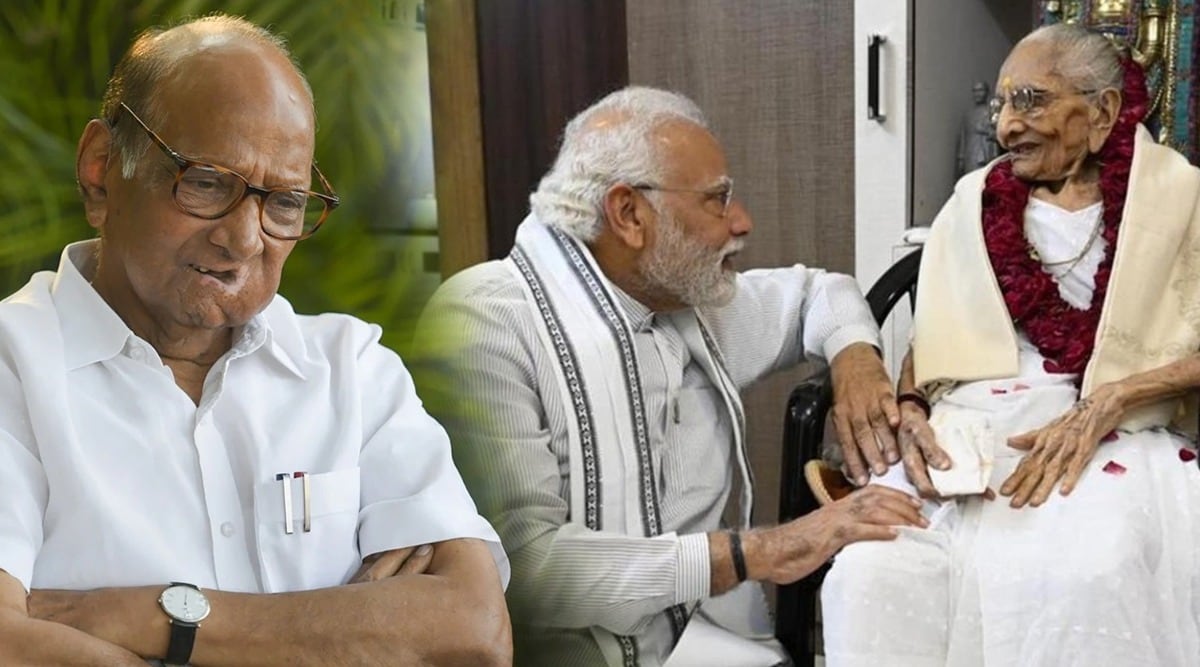 sharad pawar writes letter to pm narendra modi about his mother
