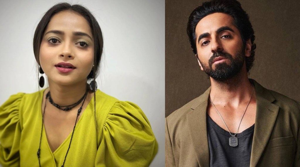 shivali parab on ayushmann khuranna