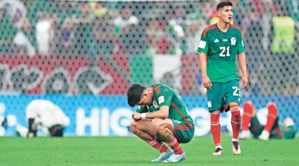 FIFA World Cup 2022 : गोलफरकामुळे मेक्सिकोचे स्पर्धेतील आव्हान संपुष्टात