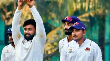 ranji trophy shams mulani shine mumbai beats hyderabad by an innings and 217 runs