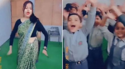 teacher dance viral video