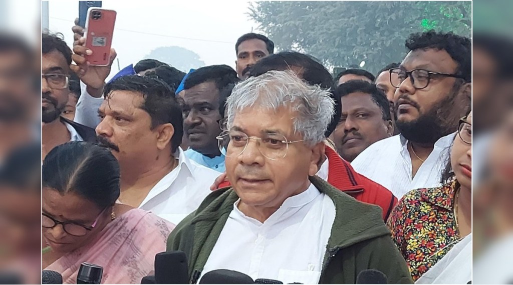 Prakash Ambedkar, founder president of Vanchit Bahujan Aghadi