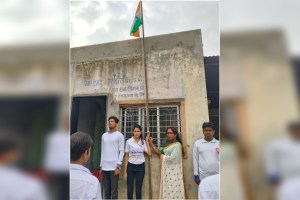 Hoisting of the flag by transgender in Miraj