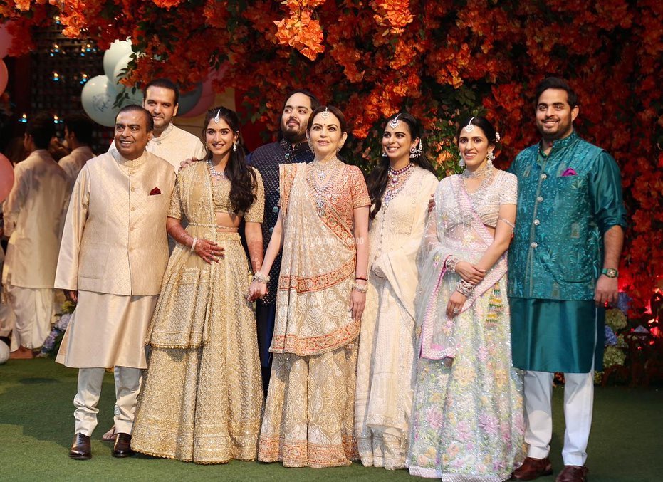 Anant ambani Radhika Engagement 2