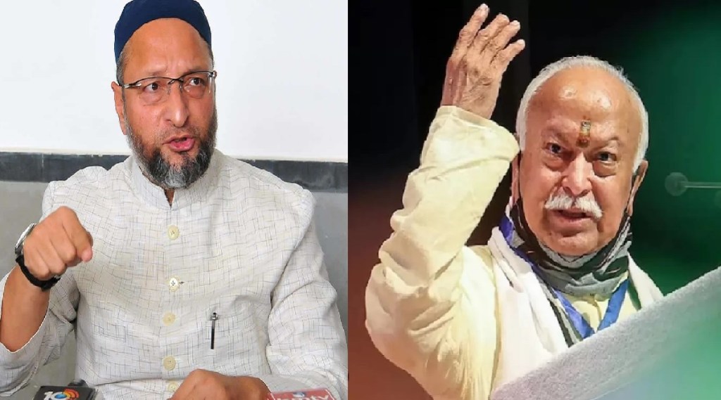 Asaduddin Owais and Mohan Bhagwat