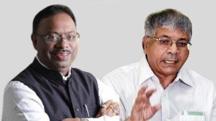 Chandrashekhar Bawankule and Prakash Ambedkar