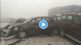 Cars accident in fog viral video on twitter
