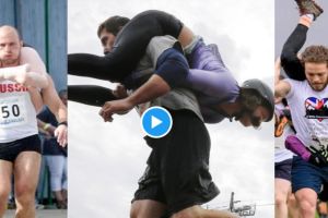 Couples Race Competition Viral Video On Twitter