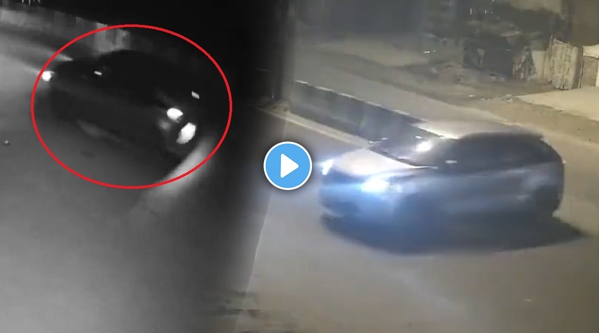 Delhi Accident CCTV