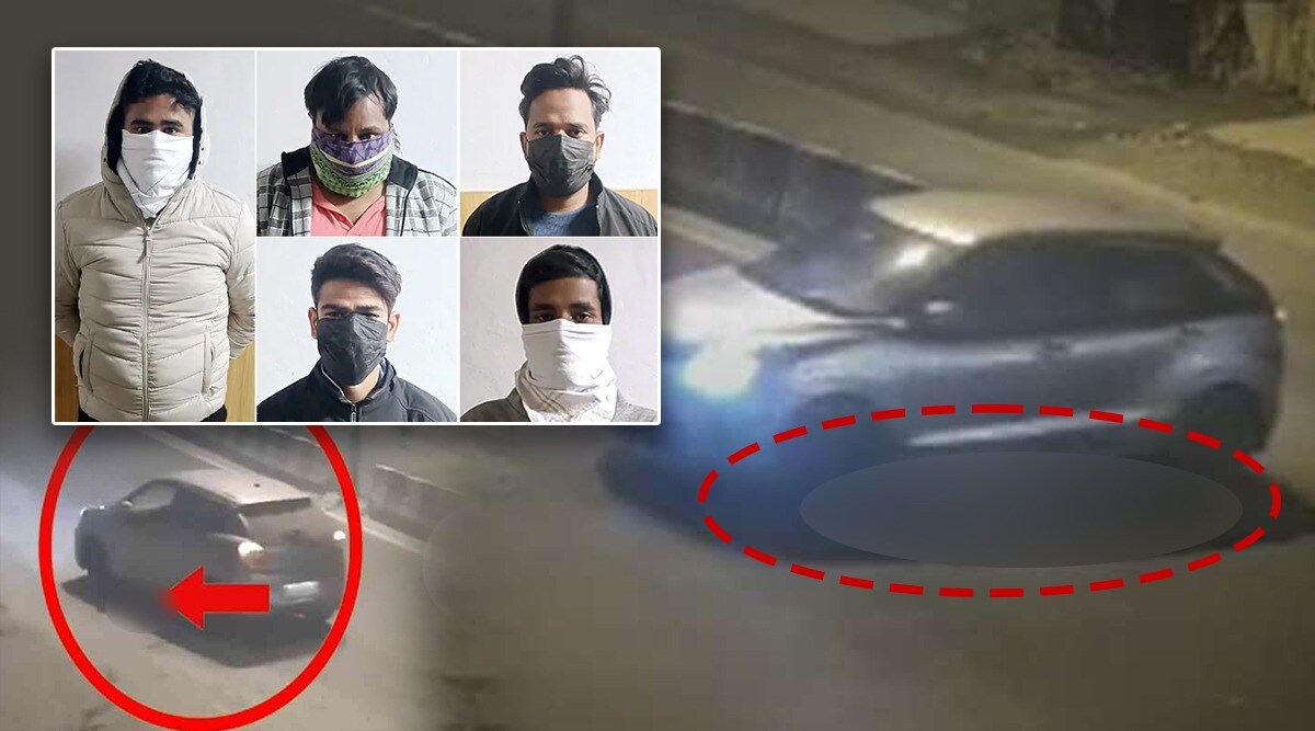 Delhi Car Accident