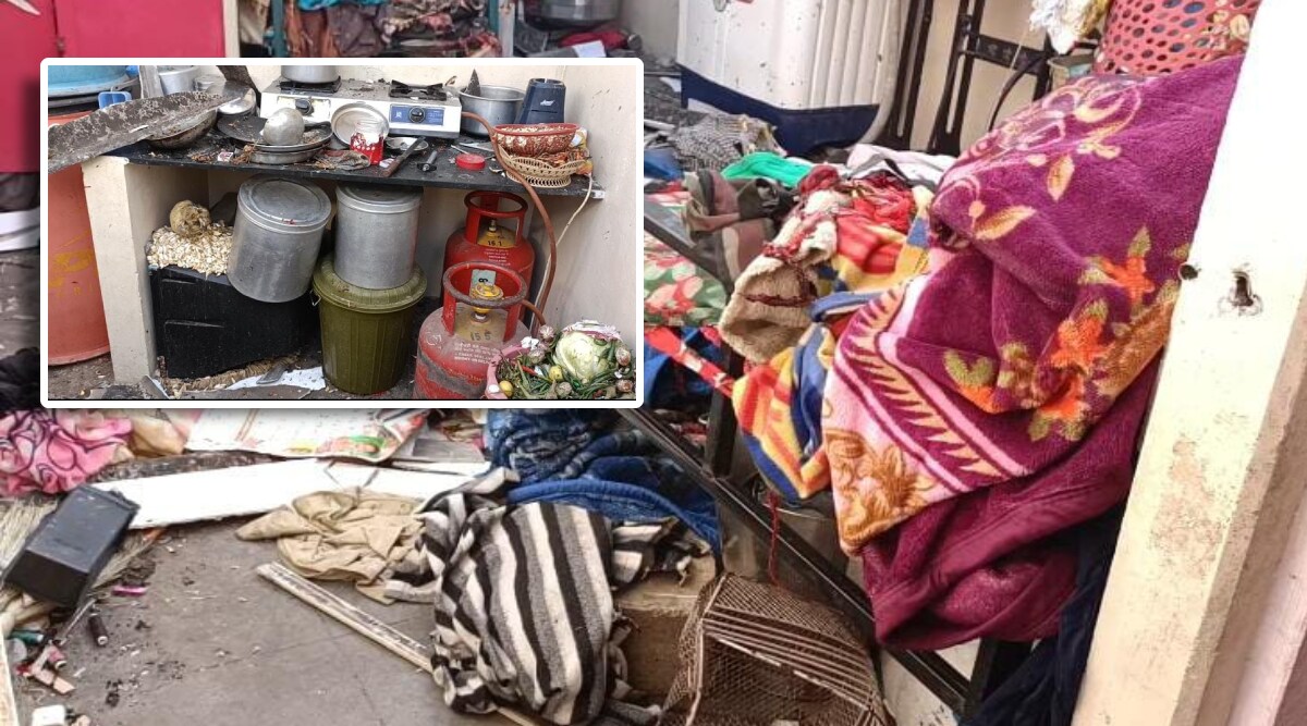 Gas cylinder explosion
