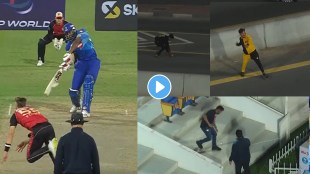 ILT20: One ran away with the ball, one returned it Rohit's best friend thrashed the bowlers fiercely watch video