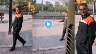 father drops son at railway station
