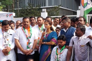 MP Supriya Sule, agitation, NCP, Pune District Collector office, Divyang issues