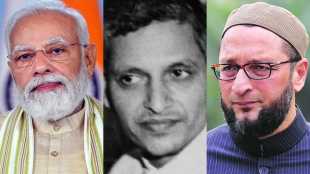 Narendra Modi Nathuram Godse Asaduddin Owaisi