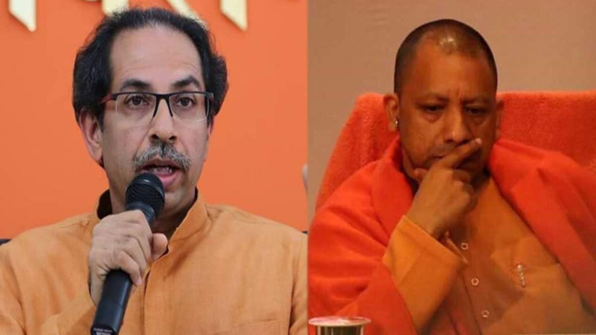 shivsena criticized bjp yogi adityanath