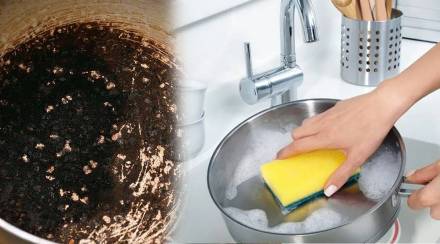 How To Quickly Clean Burned Utensils Milk And Food Stain and Odour Removing Tips