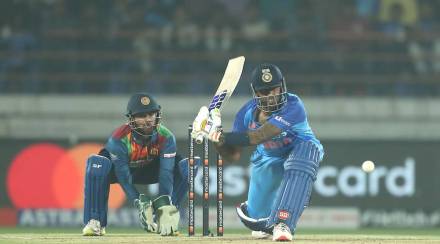 IND vs SL 3rd T20 Suryakumar Yadav hits his third century