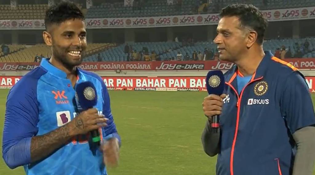 IND vs SL T20 Suryakumar Yadav interview rahul Dravid