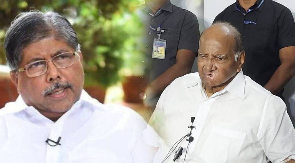 sharad pawar comment on chandrakant patil