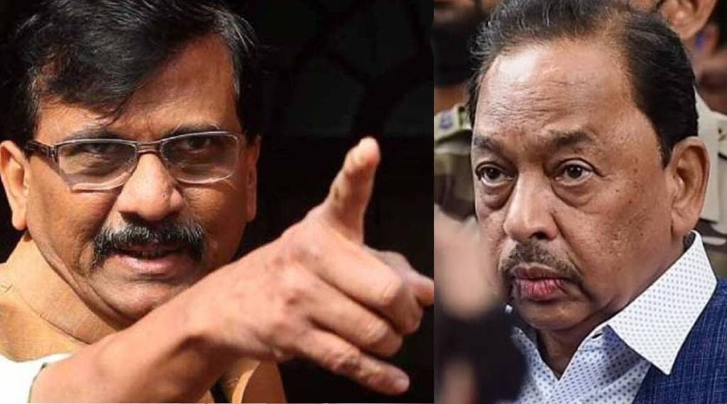 Sanjay raut and Narayan rane