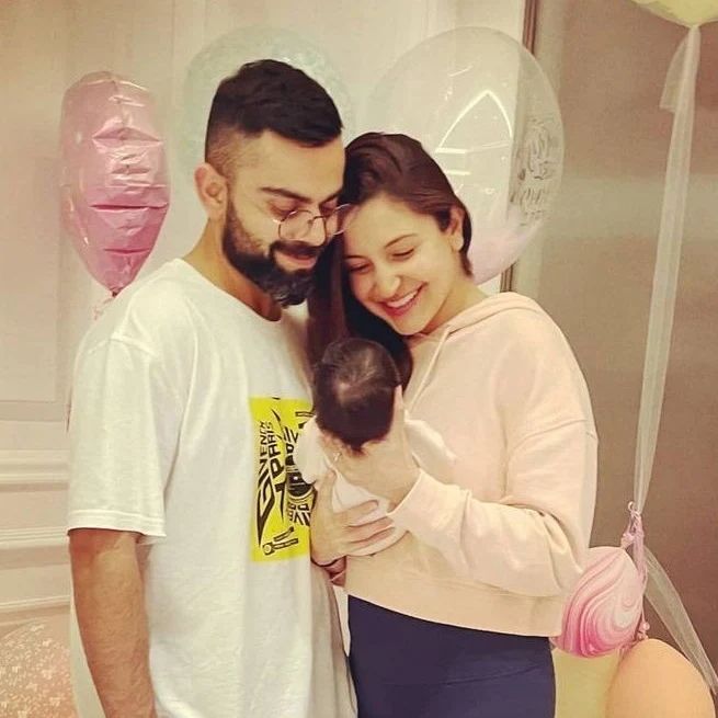 Virat and Anushka's daughter Vamika's todays second birthday 