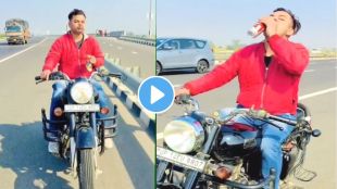 Stunts On Bullet Bike Viral Video On Twitter