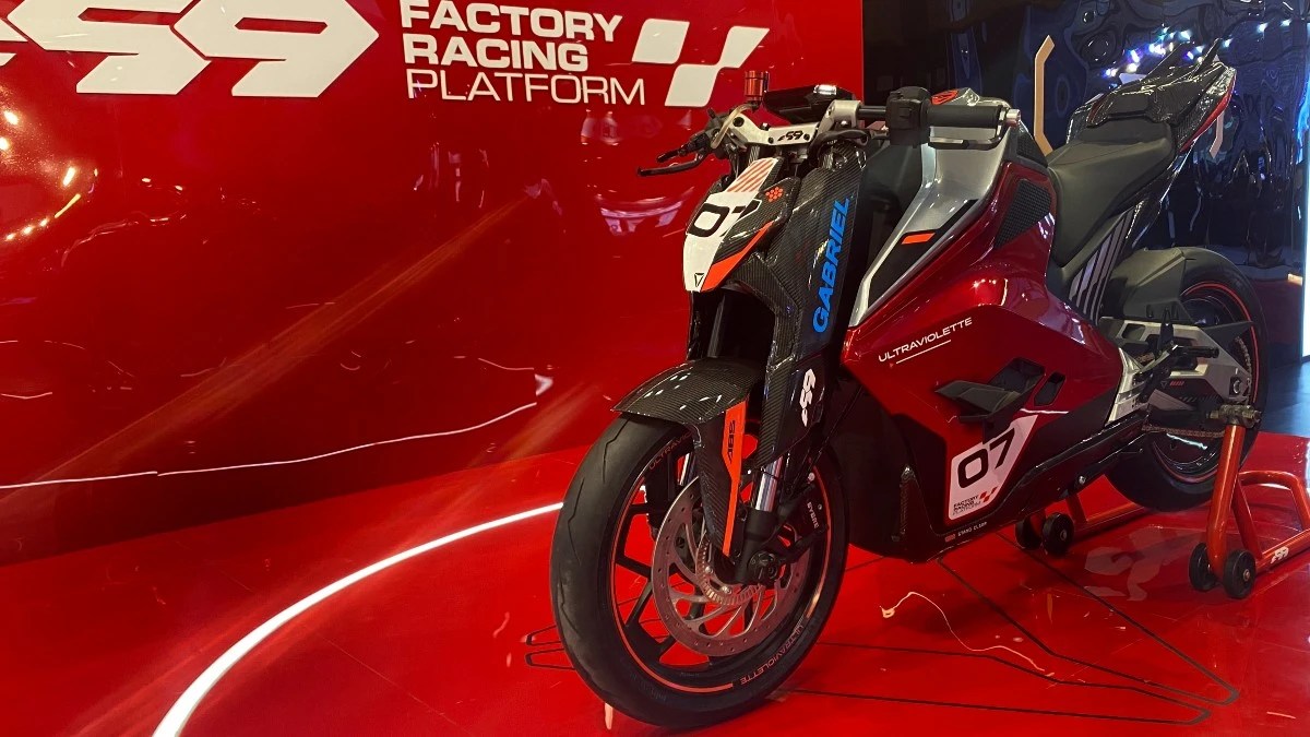 Ultraviolette reveals F99 factory racing platform