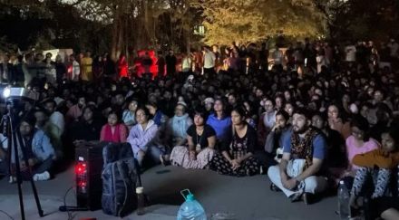 bbc documentary screened at hyderabad university