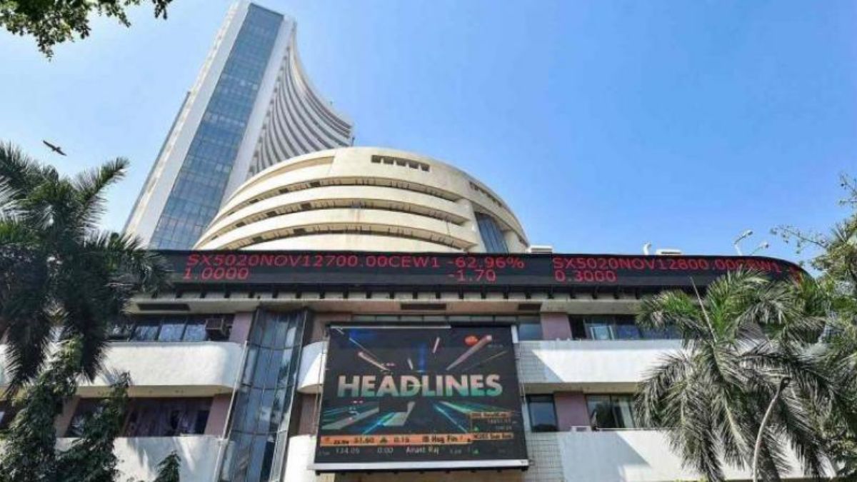 share market highlights nifty settles above 18100