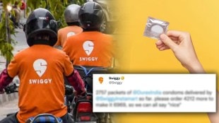 swingy tweets on condom delivery viral news