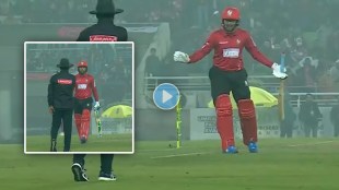 Shakib Al Hasan again Fight with the umpire in the LIVE match is video going viral