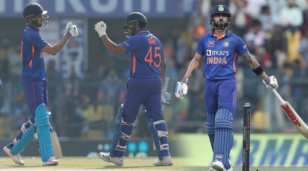 IND vs SL 1st ODI: India set a target of 374 runs in front of Sri Lanka, Virat's century, Rohit missed