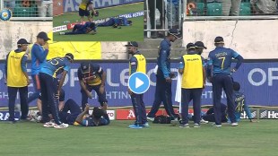 Big accident in order to save Virat's four two SL players clashed, had to be taken out by stretcher