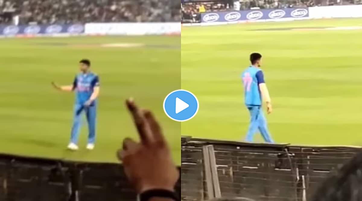 Shubman Gill came to field after scoring a century Seeing the cardboard the fans also said Sara Sara
