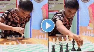 Indian Girl sets World Record in Chess Viral Video
