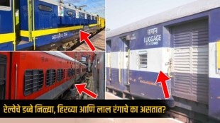 Why Do Train Coaches Have Blue Red And Green Colour Know The Reason Behind This